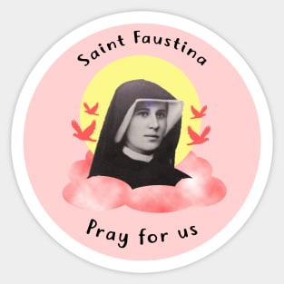 Saint Faustina Sticker